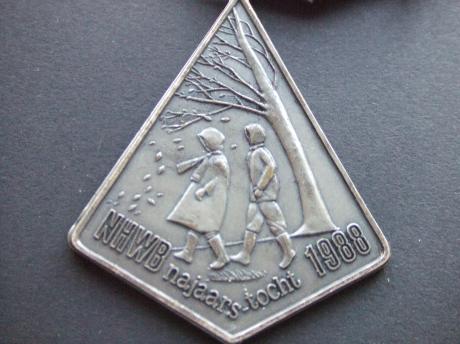 N.H.W.B.(Noord-Hollandse Wandelbond) najaarstocht 1988